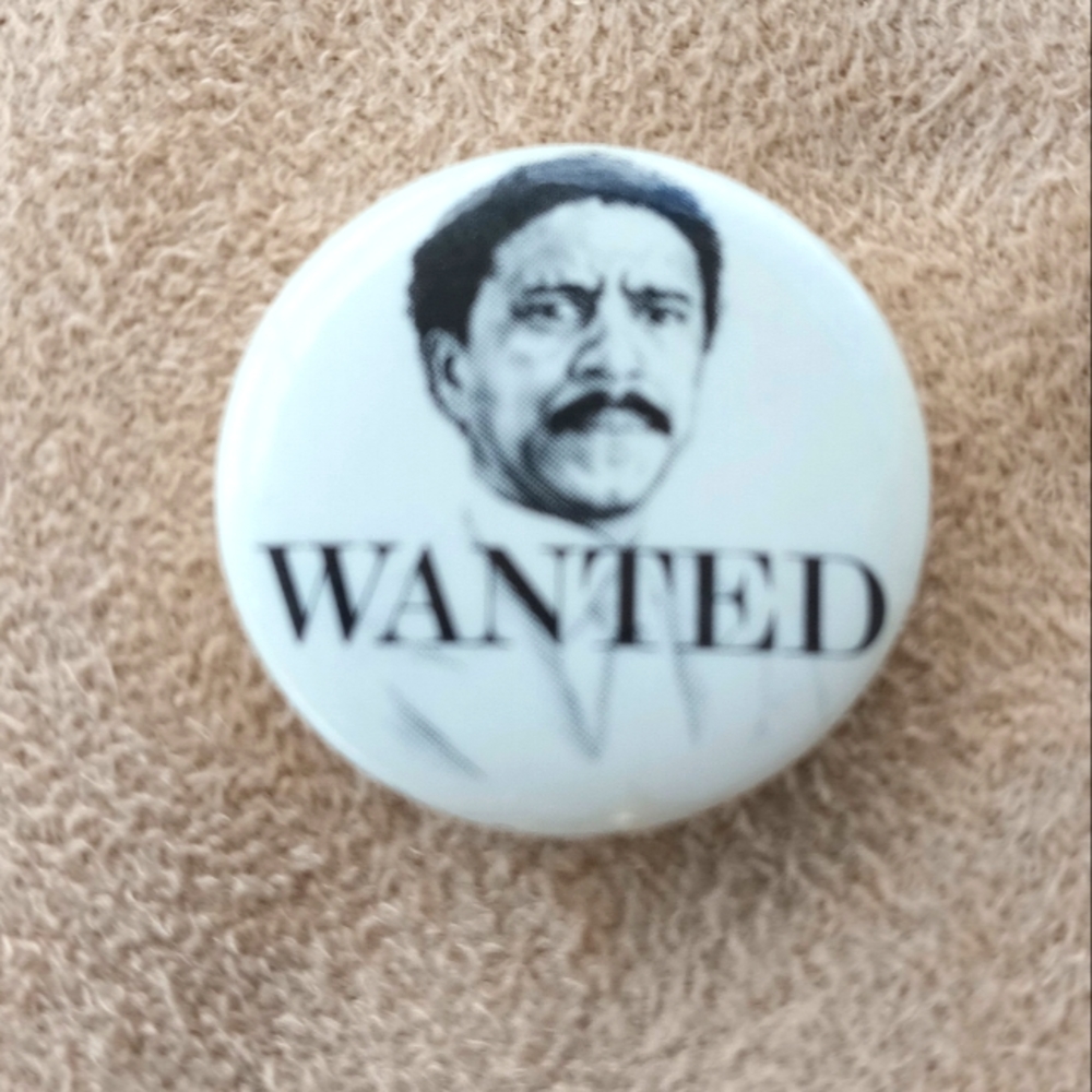 1978 Richard Pryor "Wanted" Promo Pin